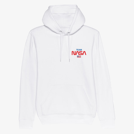 Team Nasa Sweatshirt // White (Small)