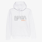 Minimalist Nasa Sweatshirt // White (Small)