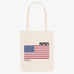 American Nasa Totebag // Natural