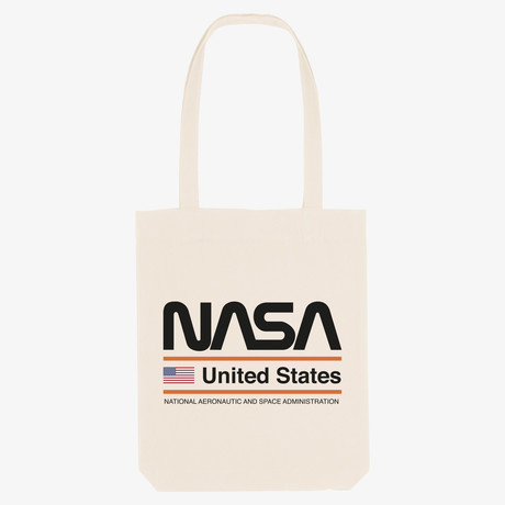 United States of Nasa Totebag // Natural