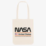 United States of Nasa Totebag // Natural