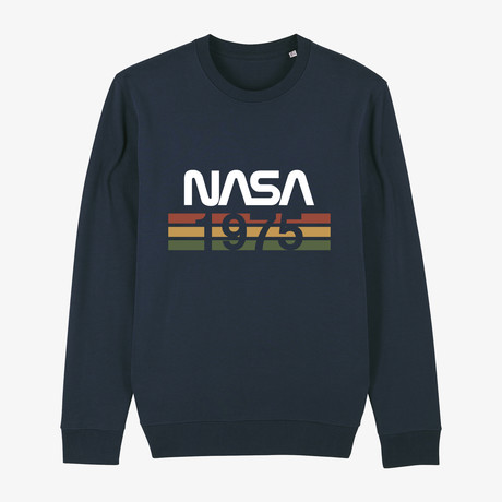 Vintage Nasa Sweatshirt // Navy (Small)