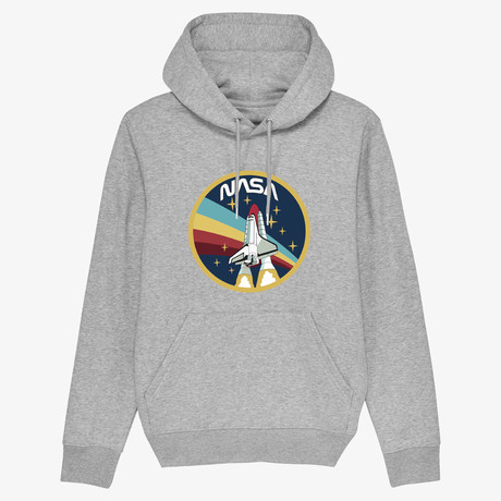 Nasa Blason Sweatshirt // Gray (Small)