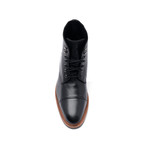 Ranveer Cap-Toe Lace-up Boot // Black (US: 8)