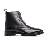 Grant Wingtip Boot // Black (US: 7.5)