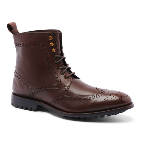 Grant Wingtip Boot // Chocolate Brown (US: 7)