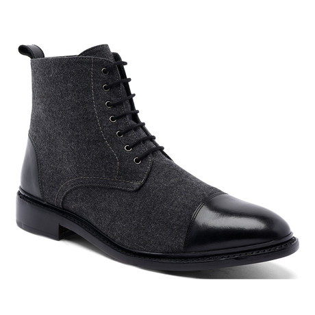 Monroe Merino Dress Boot // Grey (US: 7)