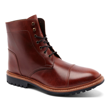 Ranveer Cap-Toe Lace-up Boot // Copper (US: 7)