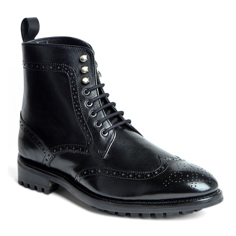 Grant Wingtip Boot // Black (US: 7)