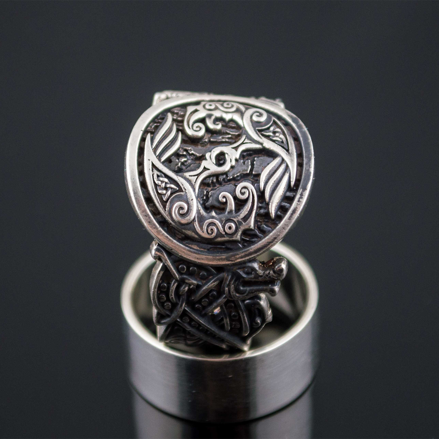 Hugin + Munin Ring (7) - Viking Workshop - Touch of Modern