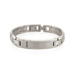 Stainless Steel ID-Plate Bracelet