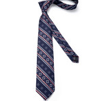Winter Silk Tie // Navy