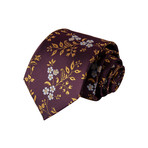 Frisco Handmade Silk Tie // Burgundy
