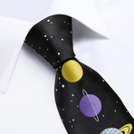 Solar Silk Tie // Black