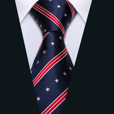 Handmade Silk Tie // Navy