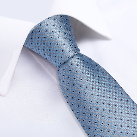 Arce Handmade Silk Tie // Light Blue