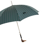 Striped Umbrella + Duck Handle