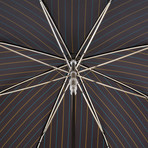 Striped Umbrella + Dog Handle