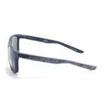 Men's Unrest Sunglasses // Blue + Gray
