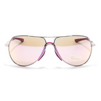 Unisex Sunglasses // Light Bone + Rose + Pink