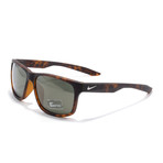 Men's Essential Chaser Sunglasses // White + Green