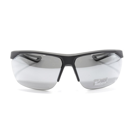 Unisex Tailwind Sunglasses // Black + Wolf Gray + Silver