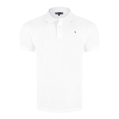 Izmit Short Sleeve Polo Shirt // White (S)