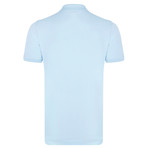 Kutahya Short Sleeve Polo Shirt // Blue + Navy (XS)