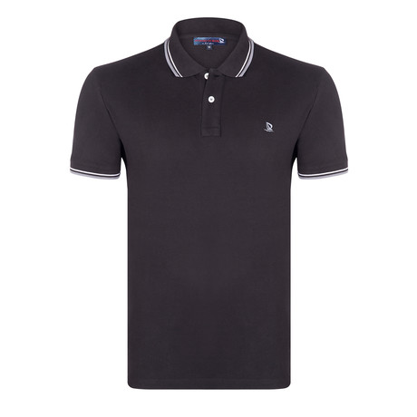 Samsun Short Sleeve Polo Shirt // Black (XL)