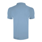 Denizli Short Sleeve Polo Shirt // Blue (S)