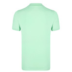 Konya Short Sleeve Polo Shirt // Mint + Navy (XL)
