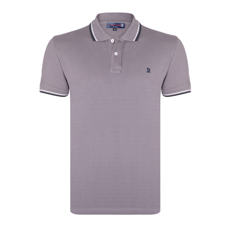 Adana Short Sleeve Polo Shirt // Antracite (S)