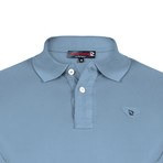 Denizli Short Sleeve Polo Shirt // Blue (S)