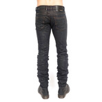 Nakkai Skinny Stretch Jeans // Black Ice (29WX32L)