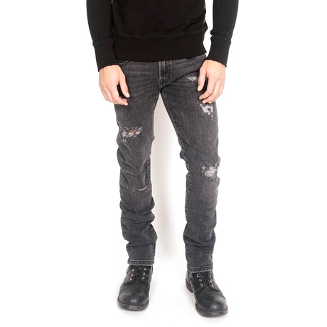 Rocker Slim Stretch Jeans // Caviar (29WX32L)