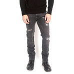 Rocker Slim Stretch Jeans // Caviar (38WX34L)