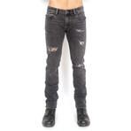 Rocker Slim Stretch Jeans // Caviar (38WX34L)