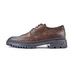 Platform Oxford Lace Ups // Brown (Euro: 40)