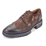 Platform Oxford Lace Ups // Brown (Euro: 41)