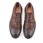 Platform Oxford Lace Ups // Brown (Euro: 39)