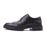 Platform Oxford Lace Ups // Black (Euro: 40)