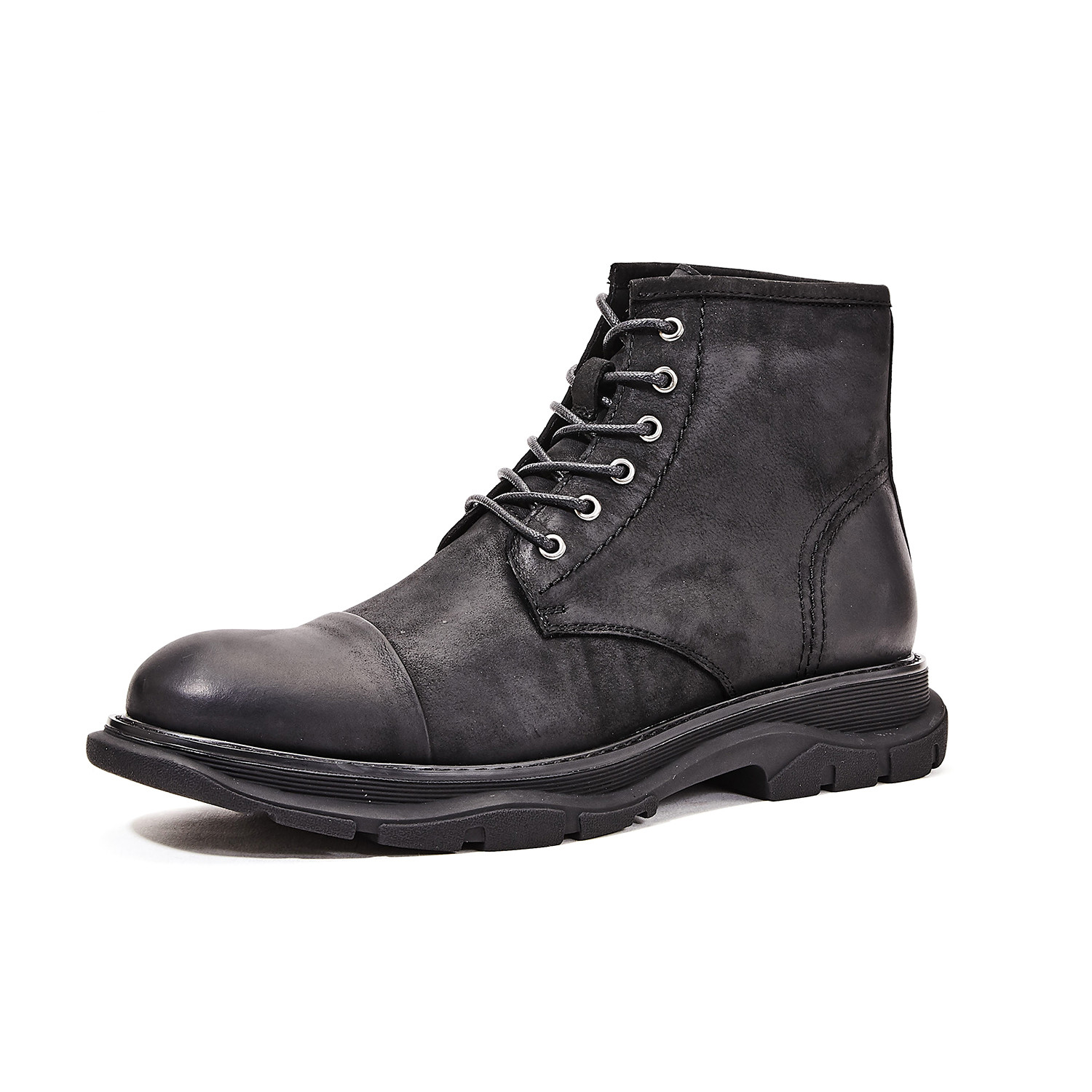 Curved Sole Boots // Black (Euro: 38) - Herilios - Touch of Modern