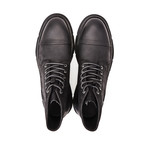 Curved Sole Boots // Black (Euro: 43)