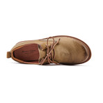 Folded Leather Lace Ups // Camel (Euro: 43)