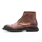 Curved Sole Boots // Coffee (Euro: 42)