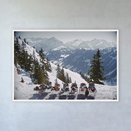 Lounging In Gstaad (13" x 20" (Photo Dimensions))