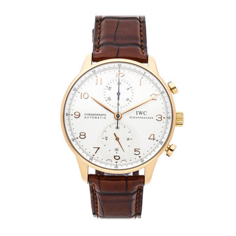 IWC Portuguese Chronograph Automatic // IW3714-02 // Pre-Owned