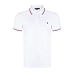 Antakya Short Sleeve Polo Shirt // White (S)