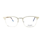 Saint Laurent // Men's 224 Optical Frames // Silver + Havana