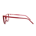 Saint Laurent // Unisex 259 Optical Frames // Red